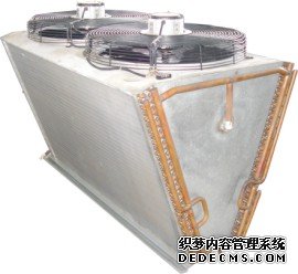 風冷冷水機用翅片式冷凝器